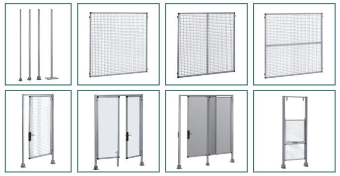 Safety guard systems from RK Rose+Krieger for machines / plants / danger zones