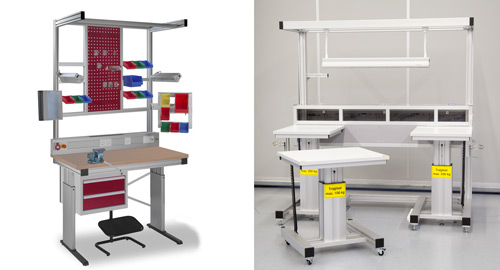 Height Adjustable Workbenches