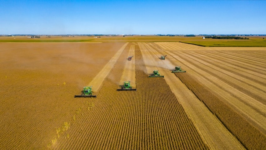 Cylinders for Agriculture - Combine Harvester