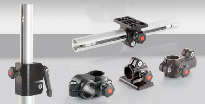 RK LightUnit-G and RK LightUnit-G telescope sliding guides with individual positioning