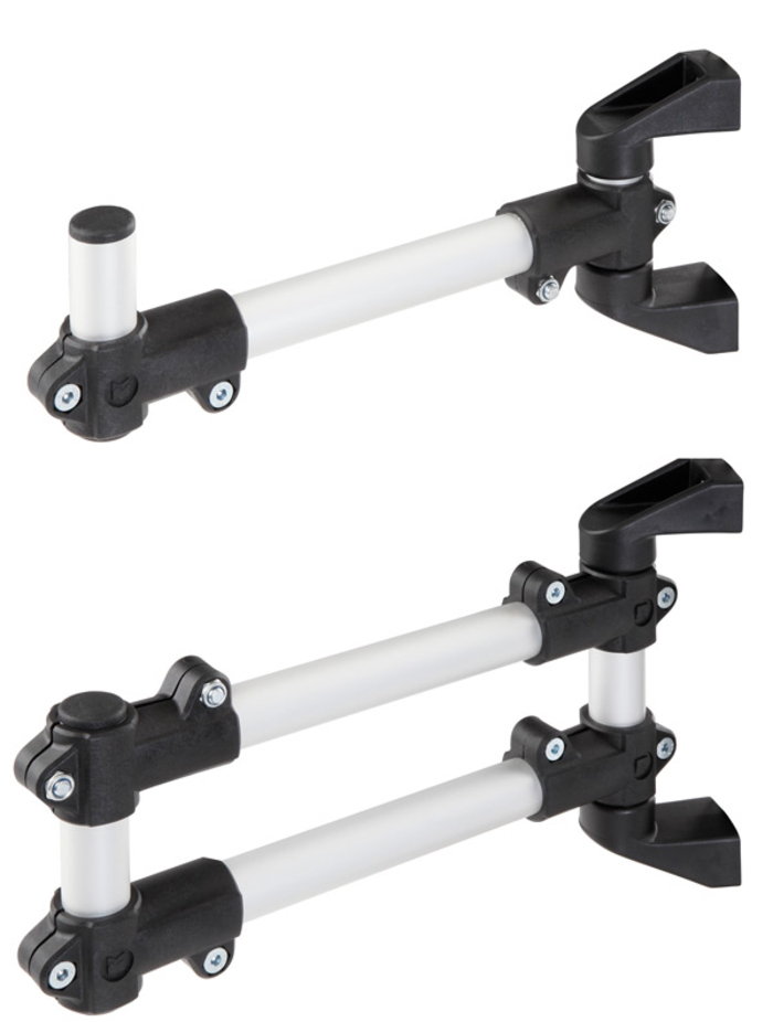 Load-based options: Basic or twin support arm/swivel arm